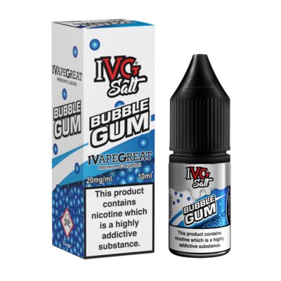 Bubblegum Nic Salt 10ml by IVG Salt