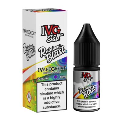 Rainbow Blast Nic Salt 10ml by IVG Salt