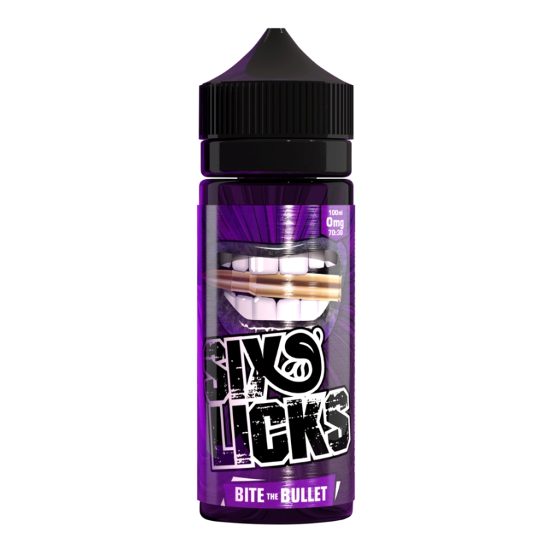 Six Licks Bite The Bullet 100ml Six Licks Bite The Bullet 100ml