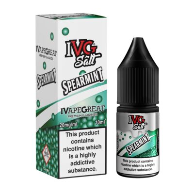 Spearmint Nic Salt 10ml by IVG Salt