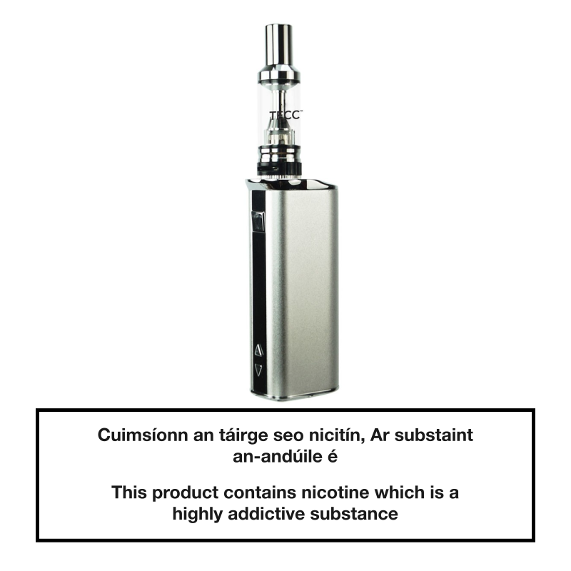 TECC arc 5 E-cig Kit - Silver TECC arc 5 E-cig Kit - Silver