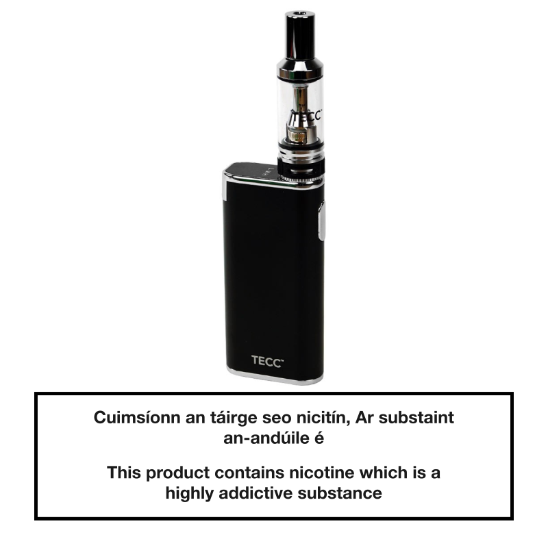 TECC arc Slim E-cig Kit - Black
