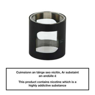 Aspire PockeX Replacement Glass & Tube - Black