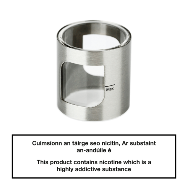 Aspire PockeX Replacement Glass & Tube - Silver