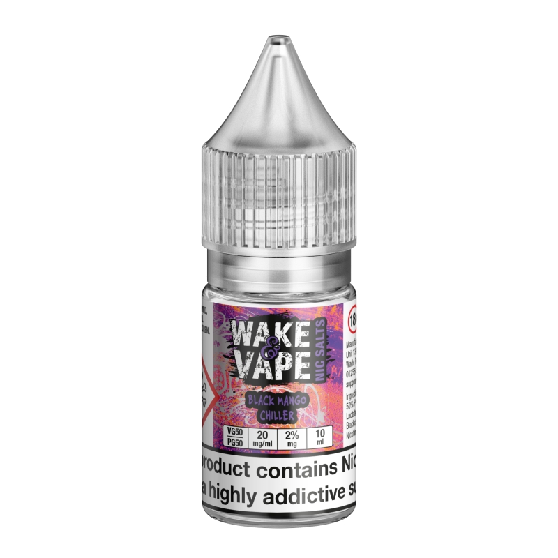 Wake & Vape Black Mango Chiller 10ml Nic Salt