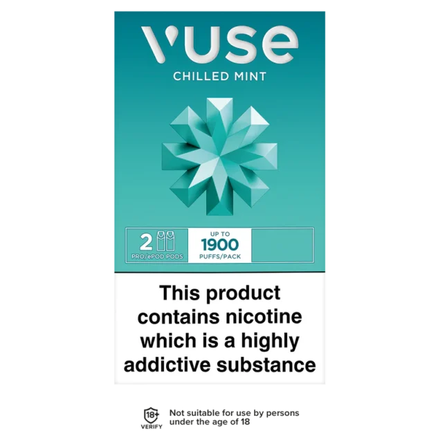 Chilled Mint ePod Nic Salt eliquid Pod by VUSE