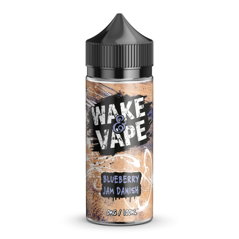 Wake & Vape Blueberry Jam Danish 100ml Wake & Vape Blueberry Jam Danish 100ml