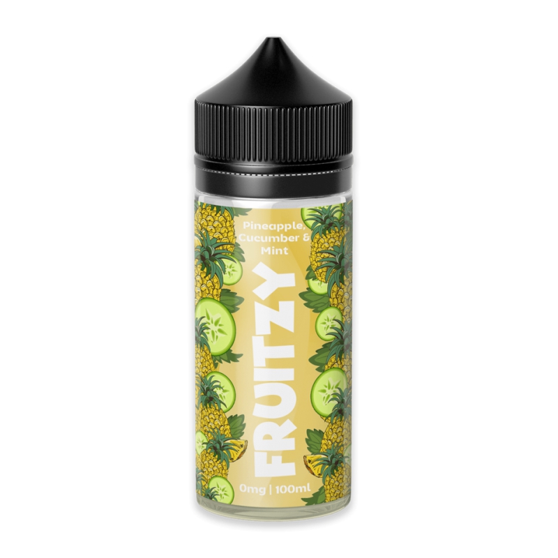 Fruitzy Pineapple, Cucumber & Mint 100ml Fruitzy Pineapple, Cucumber & Mint 100ml