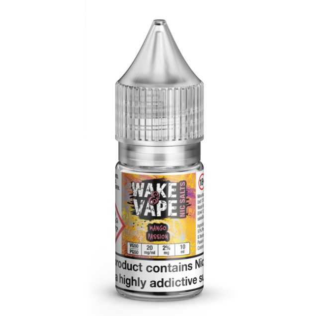 Wake & Vape Mango Passionfruit 10ml Nic Salt