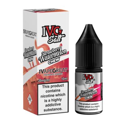 Strawberry Watermelon Chew Nic Salt 10ml by IVG Salt