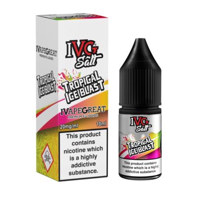 Tropical Ice Blast Nic Salt 10ml by IVG Salt