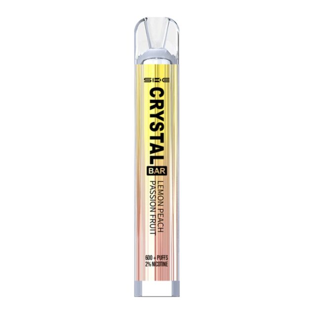 SKE Crystal Bar Disposable Lemon Peach Passion Fruit