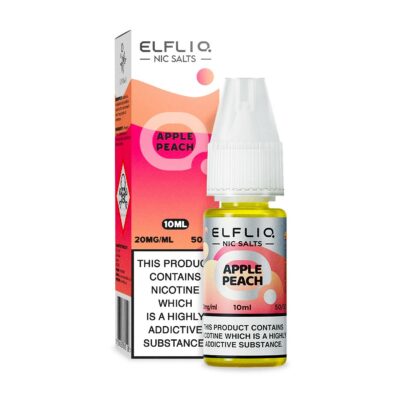 Apple Peach Elfliq Nic Salt 10ml by Elf Bar