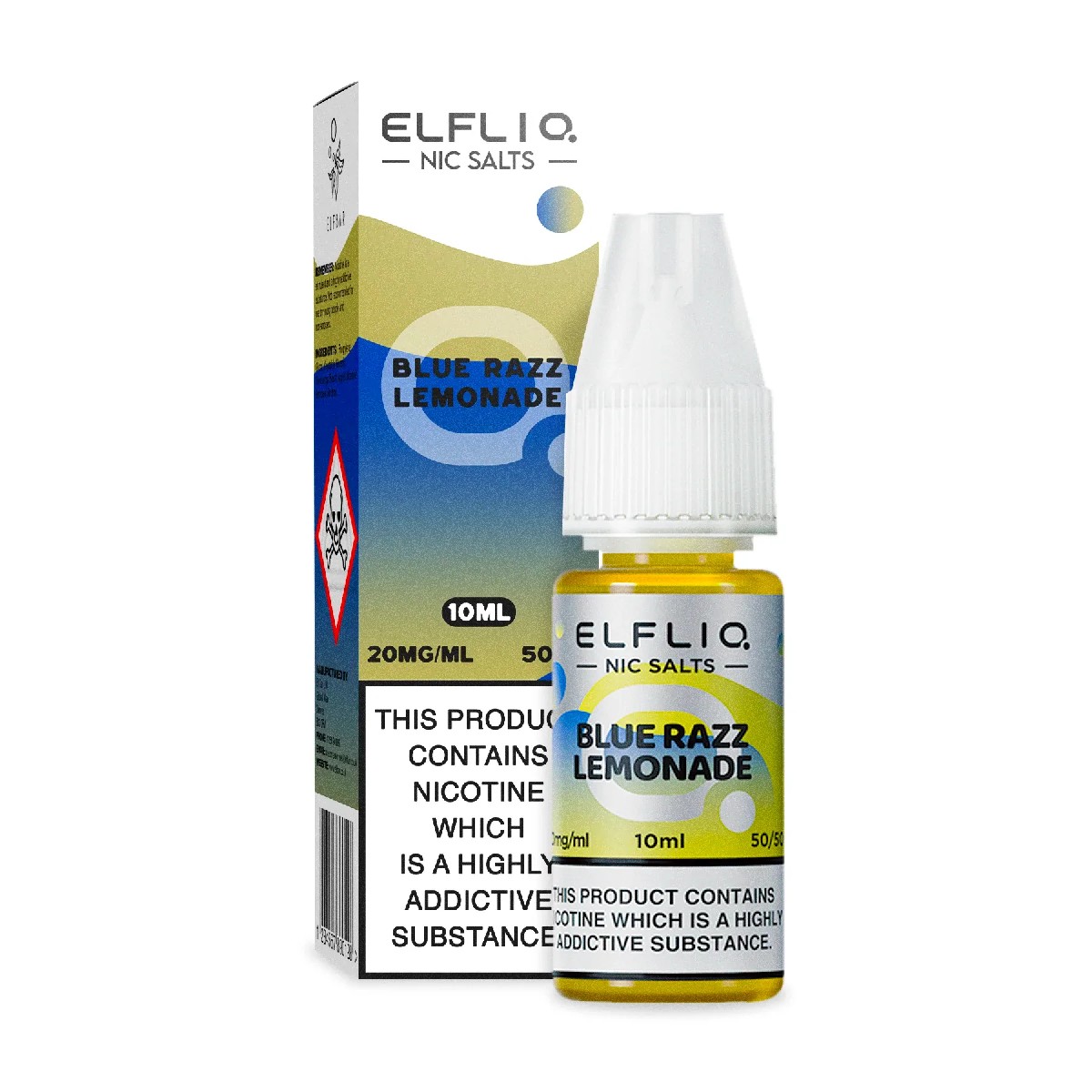 Blue Razz Lemonade Elfliq Nic Salt 10ml by Elf Bar Blue Razz Lemonade Elfliq Nic Salt 10ml by Elf Bar
