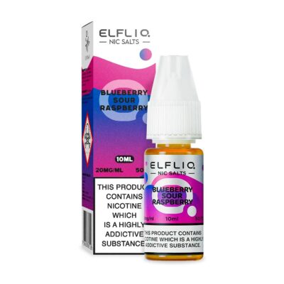 Blueberry Sour Raspberry Elfliq Nic Salt 10ml by Elf Bar