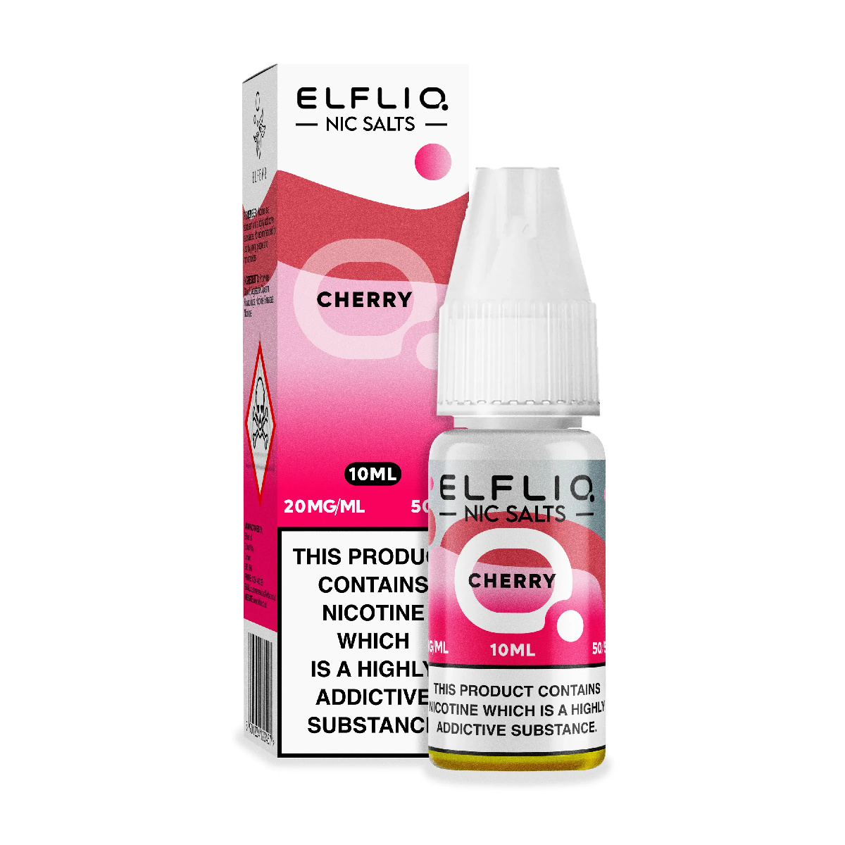 Cherry Elfliq Nic Salt 10ml by Elf Bar Cherry Elfliq Nic Salt 10ml by Elf Bar