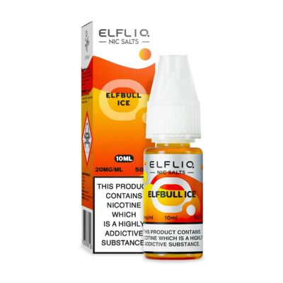 Elfbull Ice Elfliq Nic Salt 10ml by Elf Bar