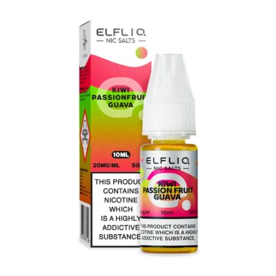 Kiwi Passion Fruit Guava Elfliq Nic Salt 10ml by Elf Bar