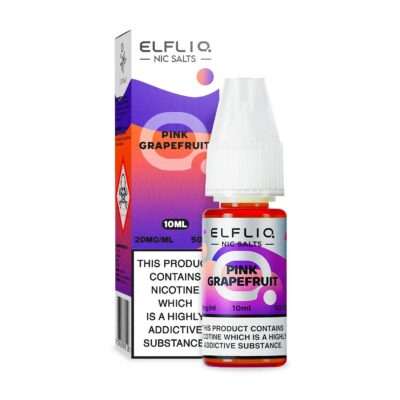 Pink Grapefruit Elfliq Nic Salt 10ml by Elf Bar