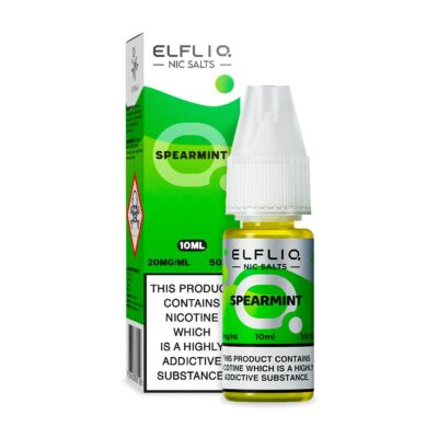 Spearmint Elfliq Nic Salt 10ml by Elf Bar