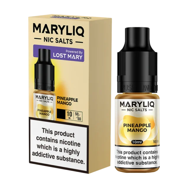 Pineapple Mango Maryliq Nic Salt by Lost Mary
