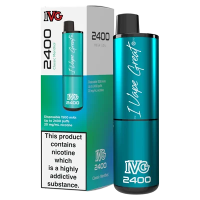 Classic Menthol IVG 2400 Disposable Vape