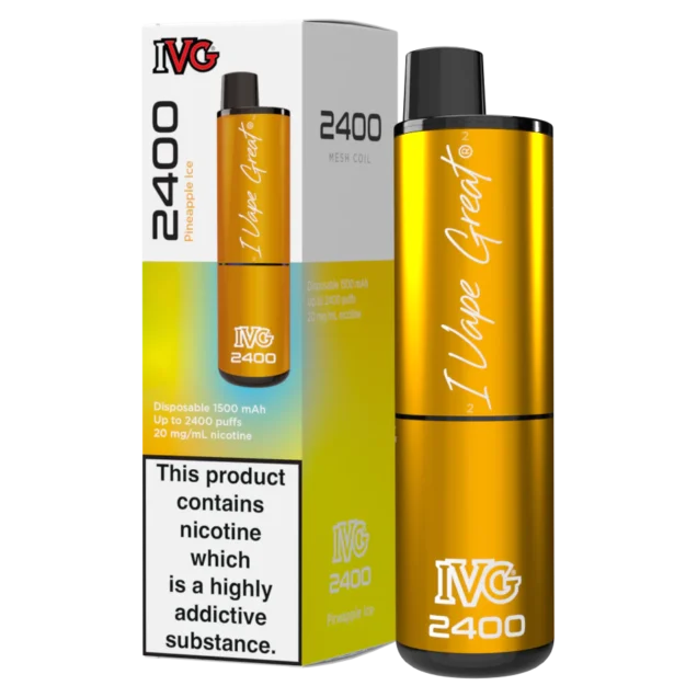 Pineapple Ice IVG 2400 Disposable Vape