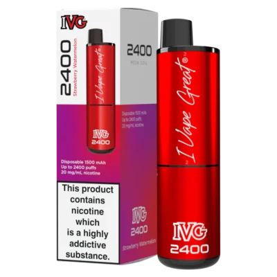 Strawberry Watermelon IVG 2400 Disposable Vape