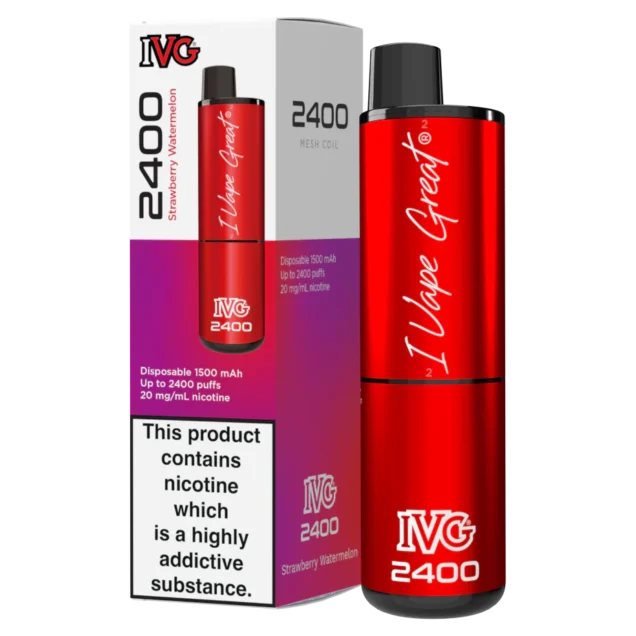 Strawberry Watermelon IVG 2400 Disposable Vape