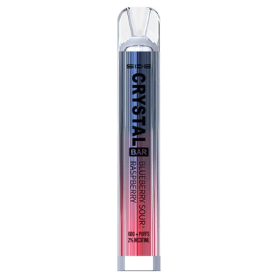 Blueberry Sour Raspberry SKE Crystal Bar 600 Disposable Vape