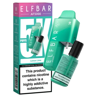 Lemon Lime Elf Bar AF5000 Disposable Vape Kit