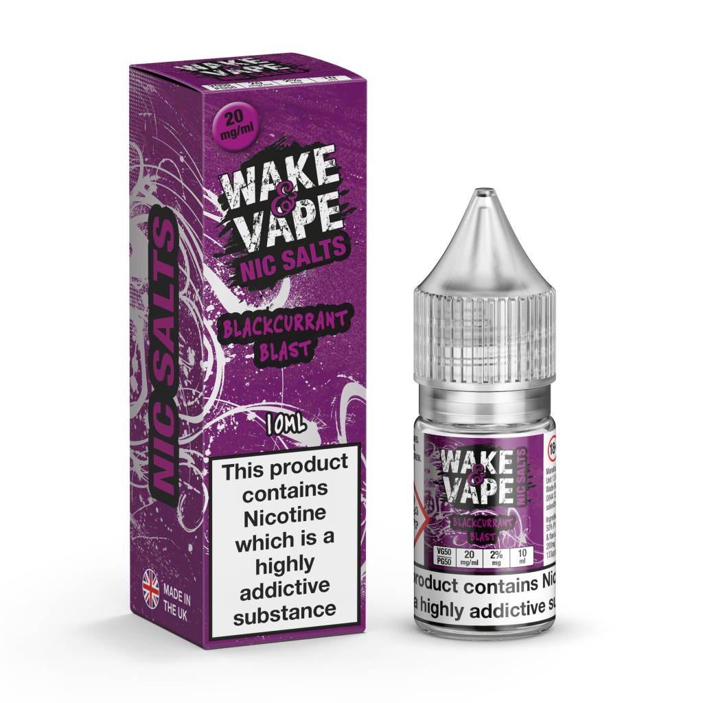 Blackcurrant Blast Nic Salt by Wake & Vape