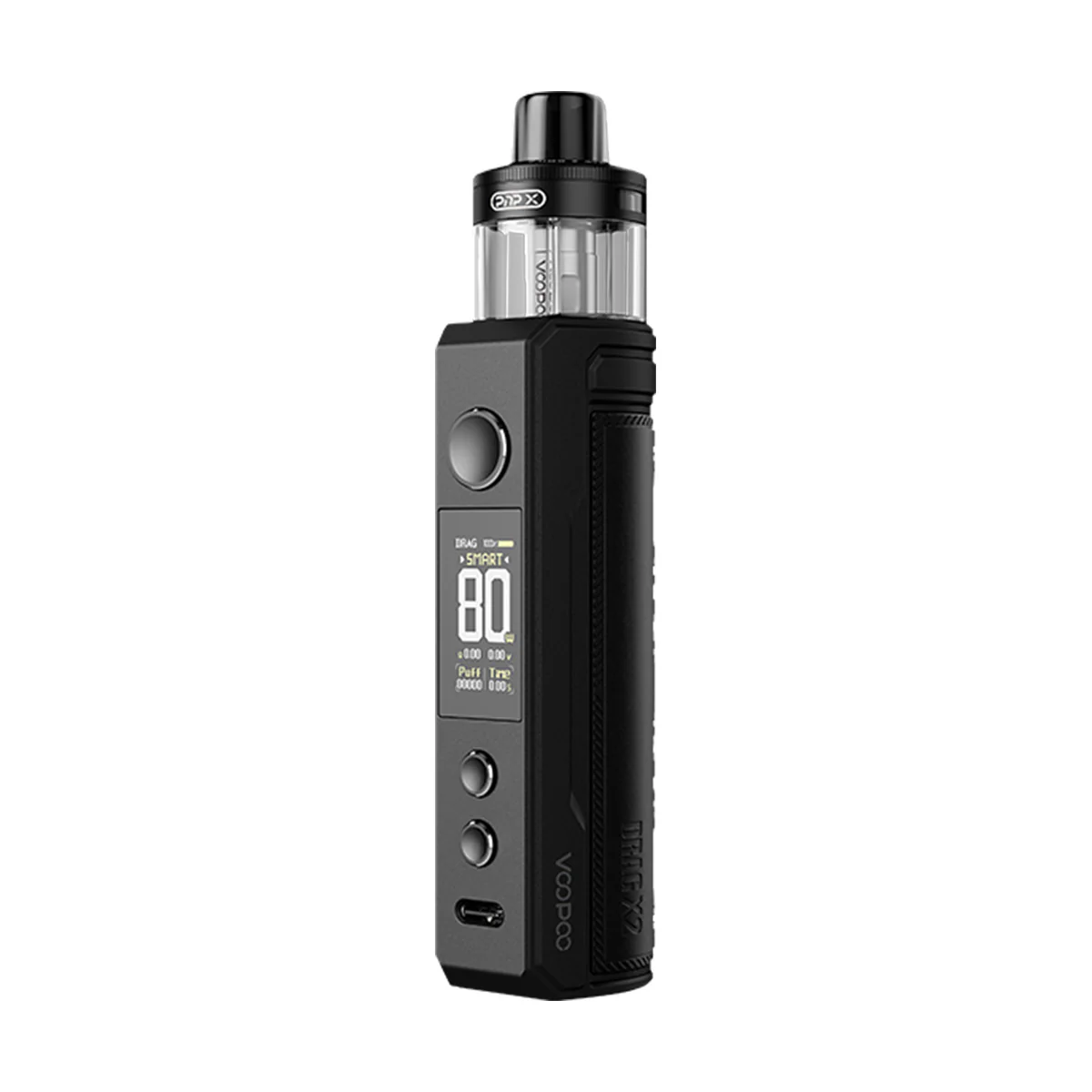 VooPoo DRAG X2 Vape Kit - Spray Black