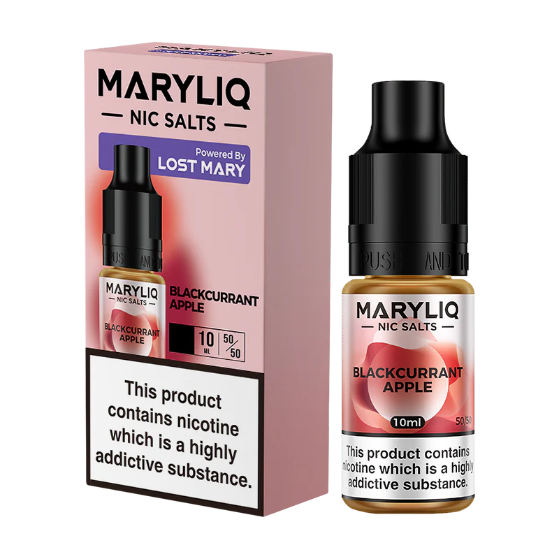 Blackcurrant Apple Maryliq Nic Salt by Lost Mary