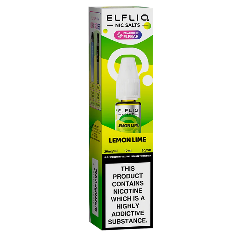 Lemon Lime Elfliq Nic Salt 10ml by Elf Bar