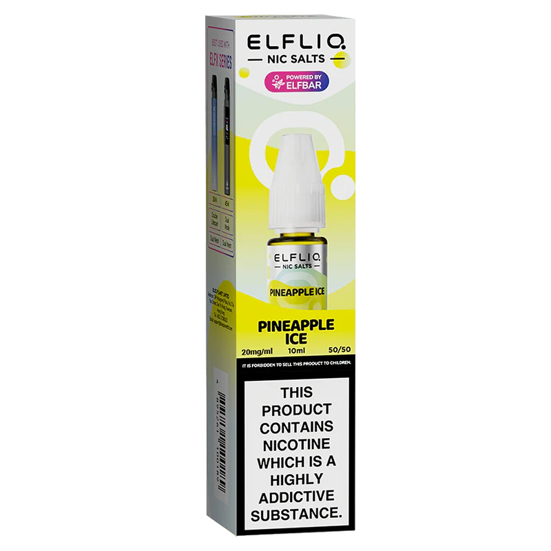 Pineapple Ice Elfliq Nic Salt 10ml by Elf Bar