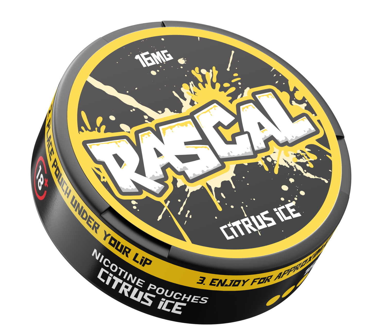 Citrus Ice Nicotine Pouches by RASCAL