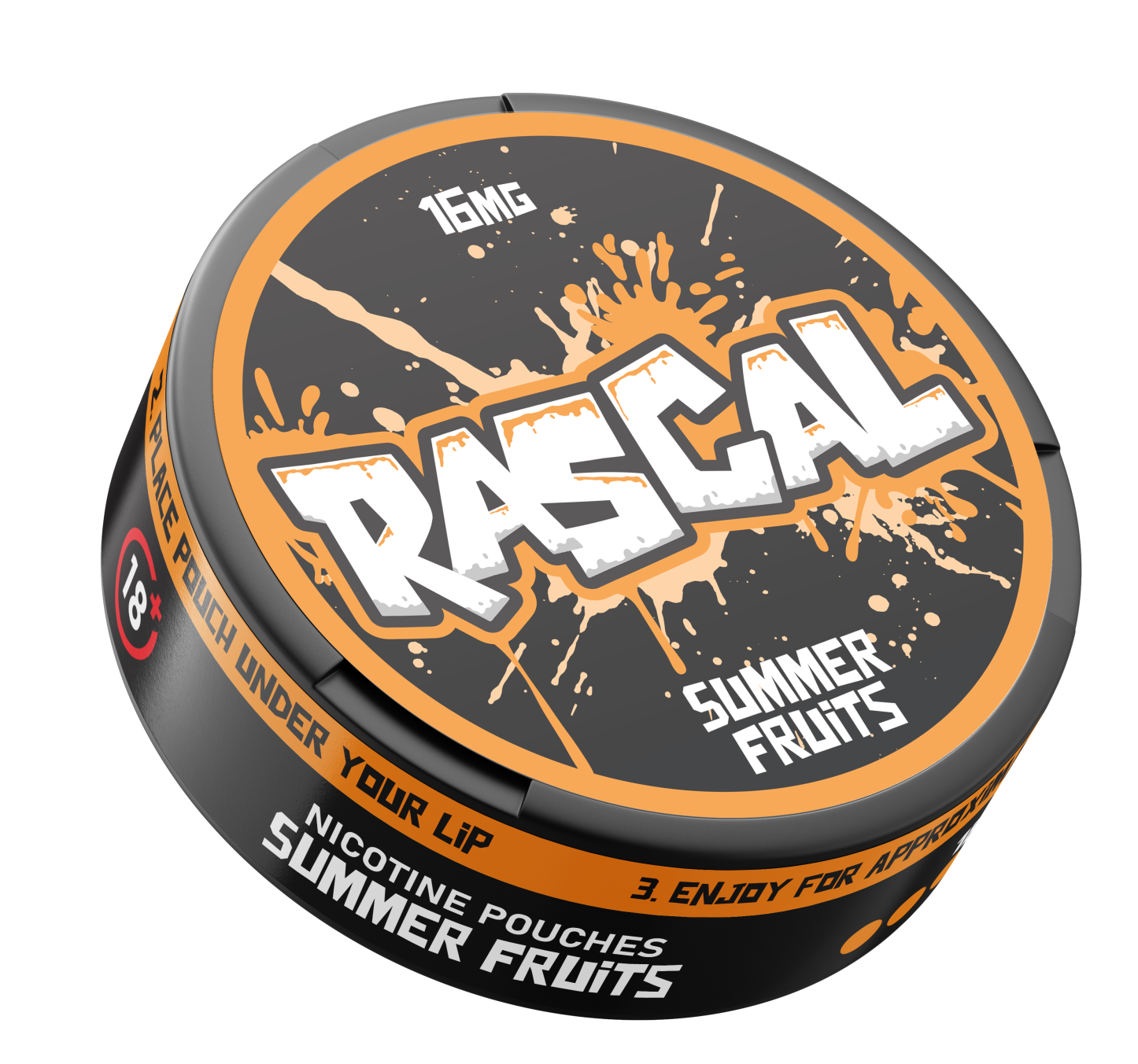 Summer Fruits Nicotine Pouches by RASCAL