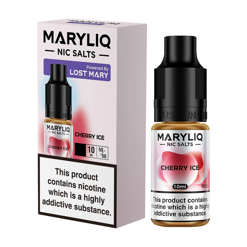 Cherry Ice Maryliq Nic Salt by Lost Mary