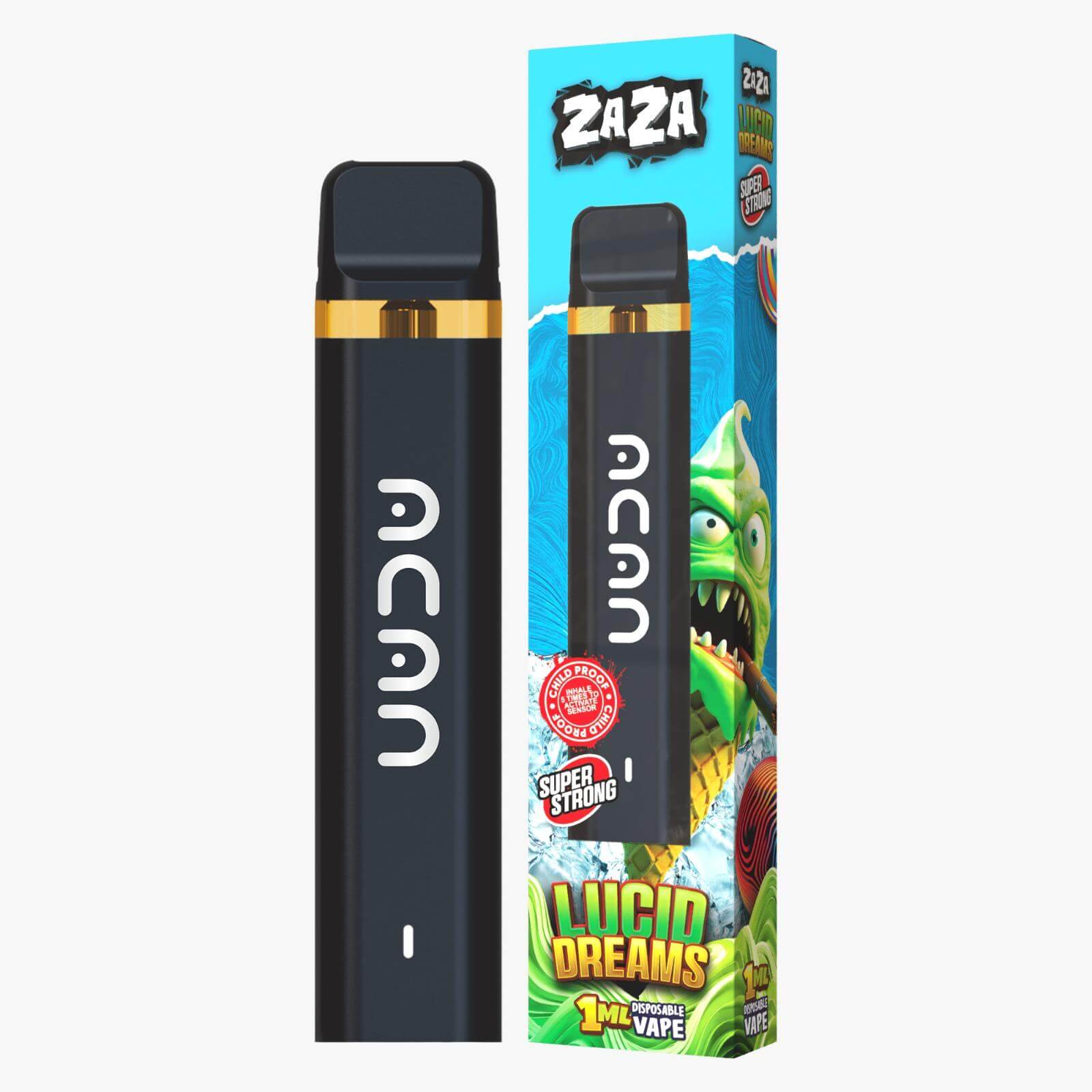 Apple Sundae ZAZA 1ml Vape Pen