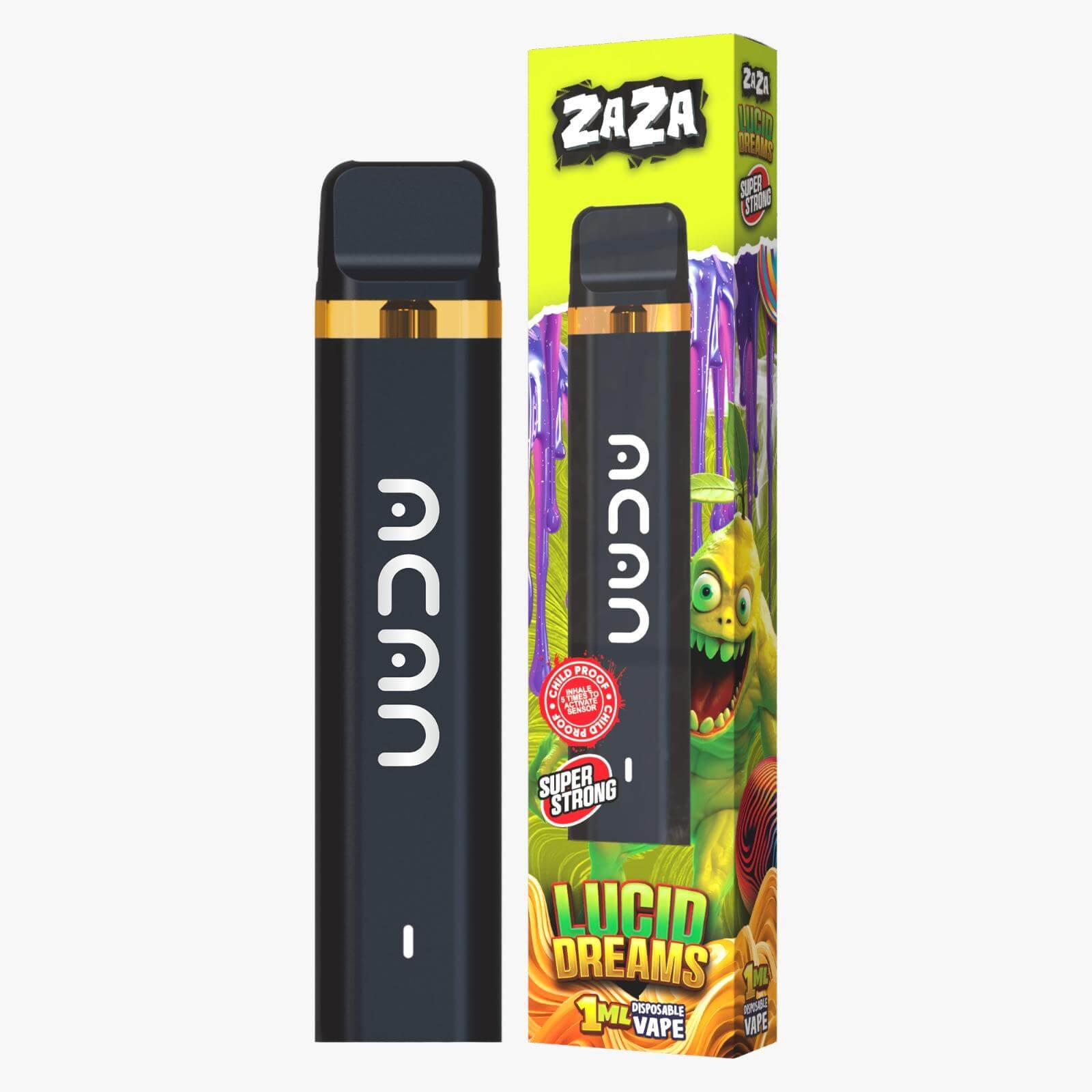 Super Lemon Haze ZAZA 1ml Vape Pen