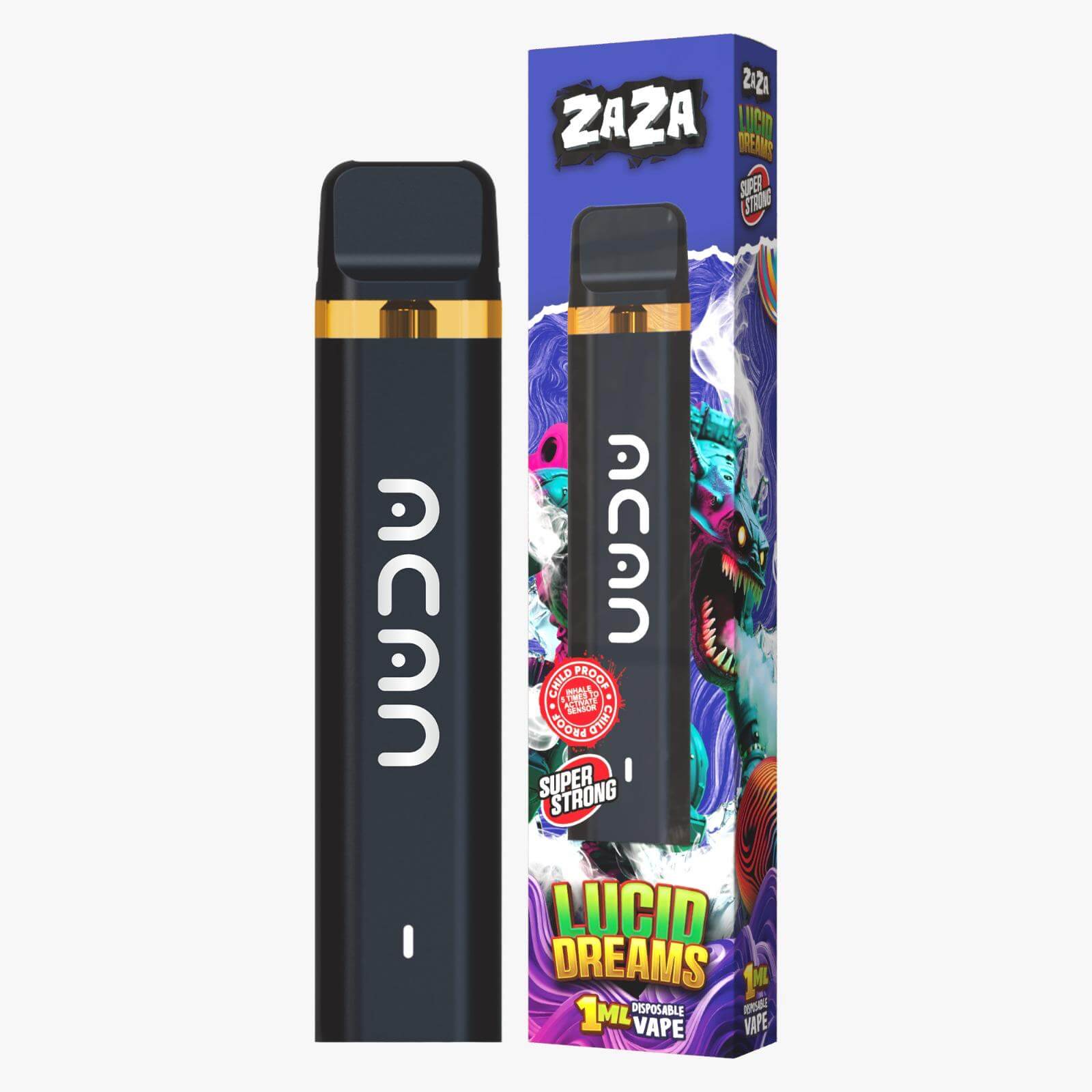 Haze Wreck ZAZA 1ml Vape Pen