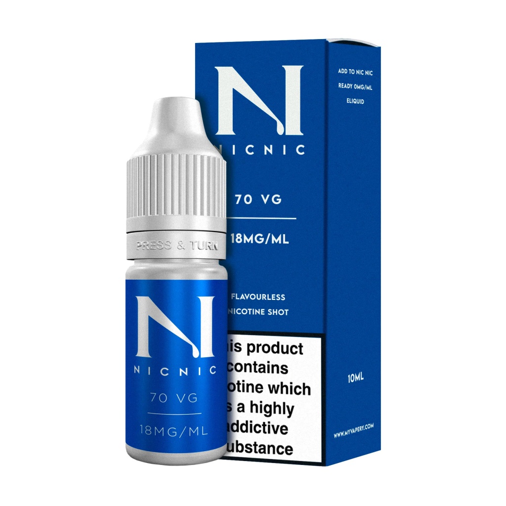Nic Nic 70 30 18mg Nicotine Shot
