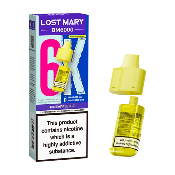 Pineapple Ice Lost Mary BM6000 Refill Pod